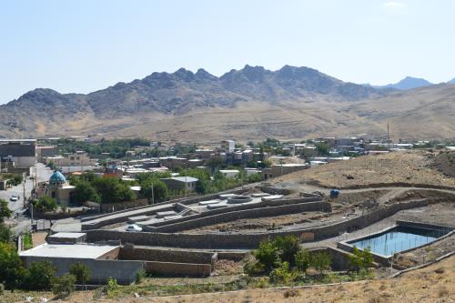 احداث بوستان در روستای کرمجگان
