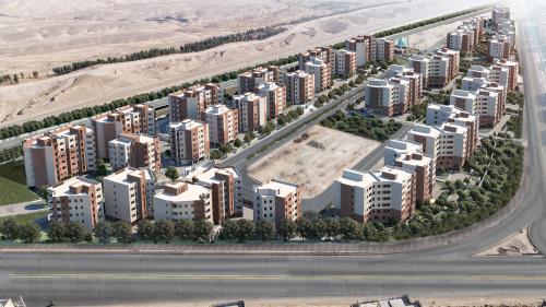 پروژه مسکونی 1340 واحدی سایت 17 هکتاری طرح نهضت ملی مسکن