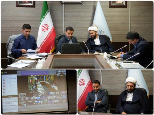 پیگیری مسائل مربوط به تأمین مسکن مددجویان کمیته امداد امام (ره) به صورت ویدئو کنفرانس